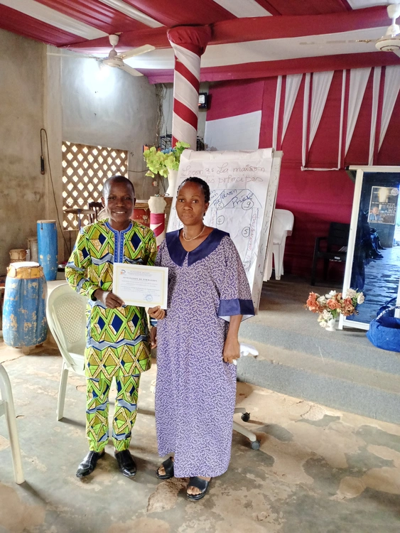 Remise de certificat