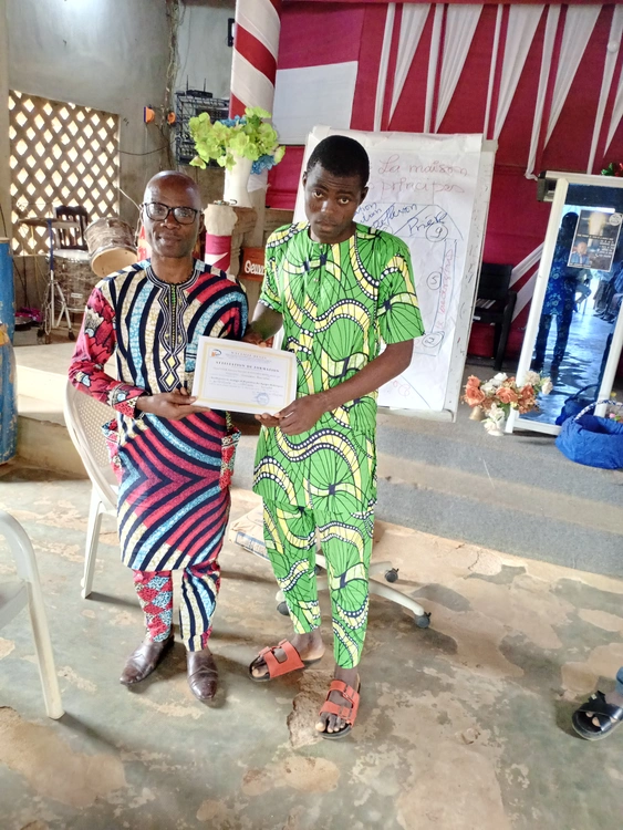 Remise de certificat